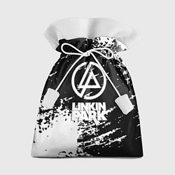 Подарочный мешок Linkin park logo краски текстура