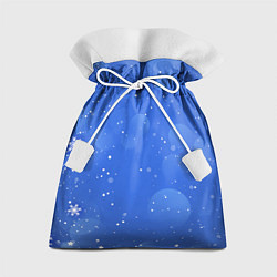 Мешок для подарков Снежный паттерн, цвет: 3D-принт