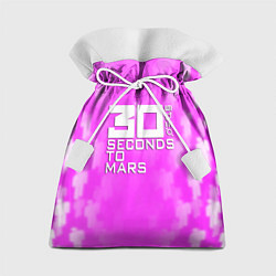 Подарочный мешок 30 seconds to mars pink