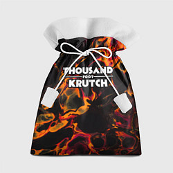 Мешок для подарков Thousand Foot Krutch red lava, цвет: 3D-принт