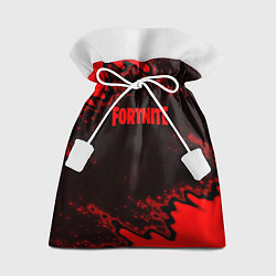 Подарочный мешок Fortnite game colors red