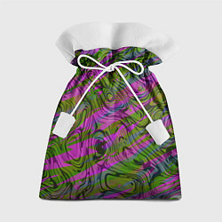 Мешок для подарков Фиолетовые узоры, цвет: 3D-принт