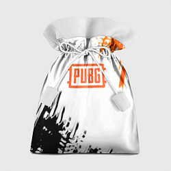 Подарочный мешок PUBG краски гранж