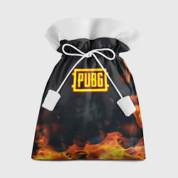 Подарочный мешок Pubg fire abstraction