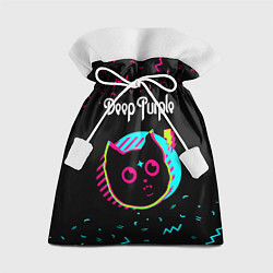 Мешок для подарков Deep Purple - rock star cat, цвет: 3D-принт