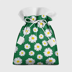 Мешок для подарков Ромашки поле из цветов, цвет: 3D-принт