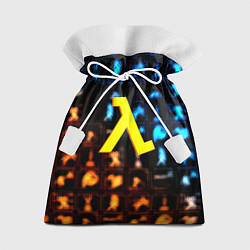 Мешок для подарков Портал x Халва текстура, цвет: 3D-принт