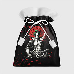Мешок для подарков Ван пис - Зоро самурай, цвет: 3D-принт
