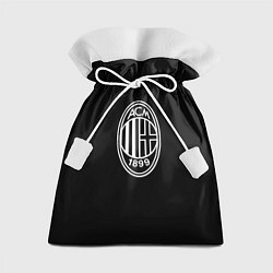 Мешок для подарков Milan fc белое лого, цвет: 3D-принт