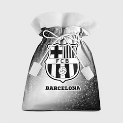 Мешок для подарков Barcelona sport на светлом фоне, цвет: 3D-принт