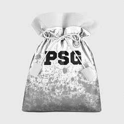 Мешок для подарков PSG sport на светлом фоне посередине, цвет: 3D-принт