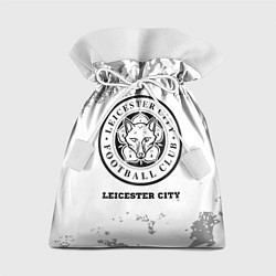 Мешок для подарков Leicester City sport на светлом фоне, цвет: 3D-принт