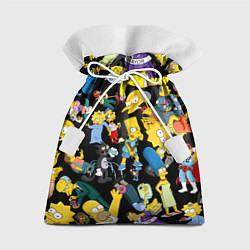 Мешок для подарков Персонажи Симпсонов, цвет: 3D-принт