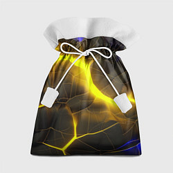 Подарочный мешок Желтое неоновое свечение