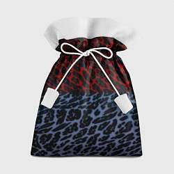 Подарочный мешок Леопардовый стиль текстура