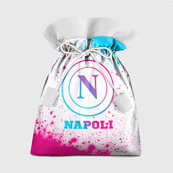 Мешок для подарков Napoli neon gradient style, цвет: 3D-принт