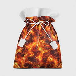 Подарочный мешок Текстура элементаля огня