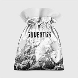 Мешок для подарков Juventus white graphite, цвет: 3D-принт