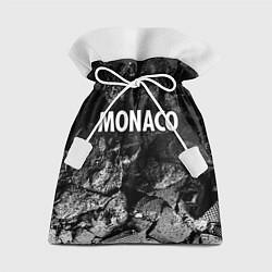 Мешок для подарков Monaco black graphite, цвет: 3D-принт