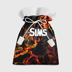 Мешок для подарков The Sims red lava, цвет: 3D-принт