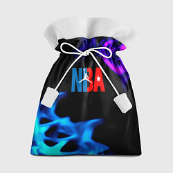 Подарочный мешок NBA neon flame