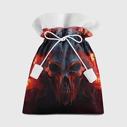 Мешок для подарков Demon skull with horns, цвет: 3D-принт
