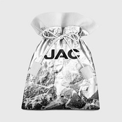 Мешок для подарков JAC white graphite, цвет: 3D-принт