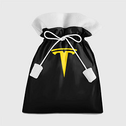 Подарочный мешок Tesla yellow