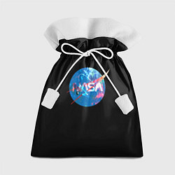 Подарочный мешок NASA космическое лого