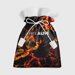 Мешок для подарков Date A Live red lava, цвет: 3D-принт