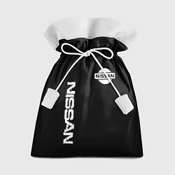 Подарочный мешок Nissan logo white auto