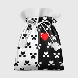 Подарочный мешок Minecraft pattern love