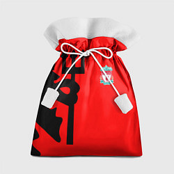 Мешок для подарков Liverpool fc sport steel, цвет: 3D-принт
