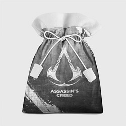 Мешок для подарков Assassins Creed - grey gradient, цвет: 3D-принт