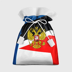 Подарочный мешок Спортивная геометрия герб