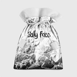 Мешок для подарков Sally Face white graphite, цвет: 3D-принт