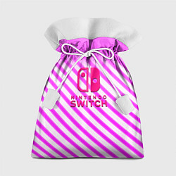 Подарочный мешок Nintendo pink line