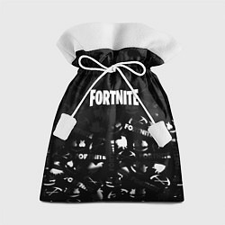 Подарочный мешок Fortnite pattern black