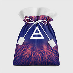 Мешок для подарков Thirty Seconds to Mars red energy, цвет: 3D-принт