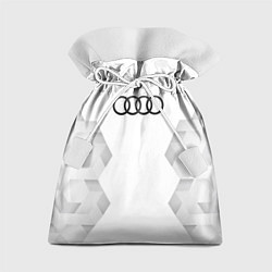 Мешок для подарков Audi white poly, цвет: 3D-принт