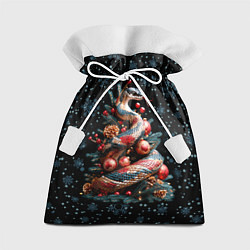 Подарочный мешок Ёлка змея