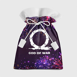 Мешок для подарков Праздничный God of War, цвет: 3D-принт