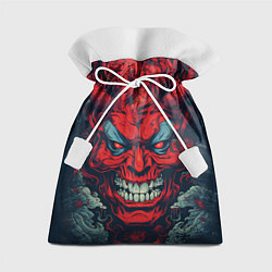 Мешок для подарков Red demon Oni, цвет: 3D-принт