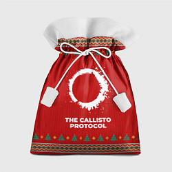 Мешок для подарков The Callisto Protocol new year, цвет: 3D-принт