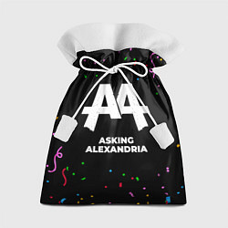 Мешок для подарков Asking Alexandria конфети, цвет: 3D-принт