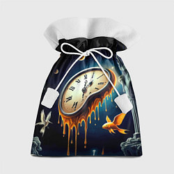 Подарочный мешок Течение времени - сюрреализм