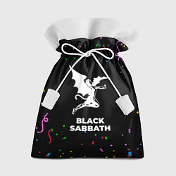 Мешок для подарков Black Sabbath конфети, цвет: 3D-принт