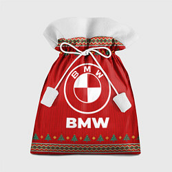 Мешок для подарков BMW new year, цвет: 3D-принт