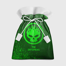 Мешок для подарков The Offspring - green gradient, цвет: 3D-принт