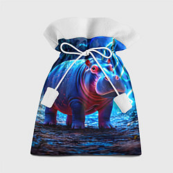 Подарочный мешок Бегемот в разрядах молний